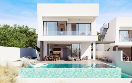 Villa for sale in Pinar de Campoverde,Alicante , 4 bed 3 bath ,  Villa Abeto II 